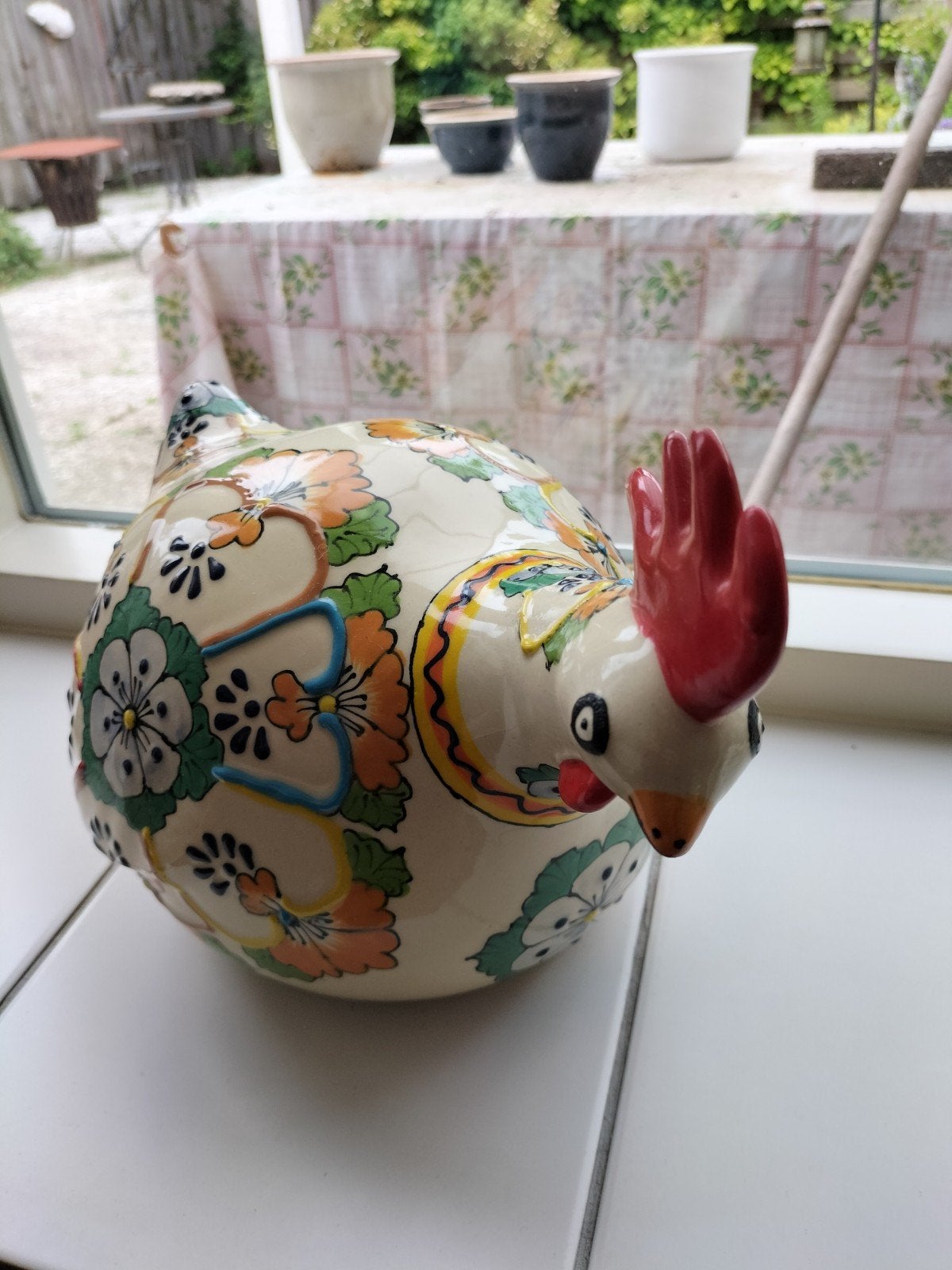 Decoratieve Kippen / hanen, Ophalen, Zo goed als nieuw, Paard, Beeldje of Figuurtje