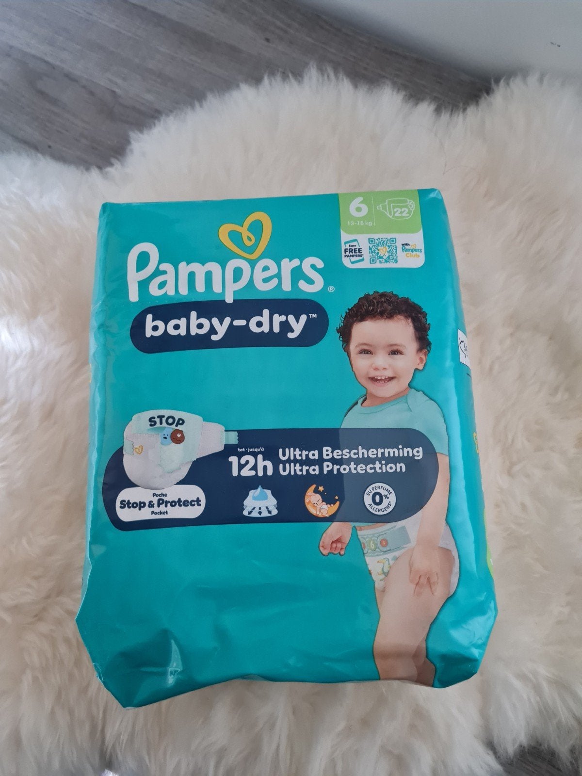 Pampers Baby-Dry Luiers Maat 6, Ophalen of Verzenden, Nieuw