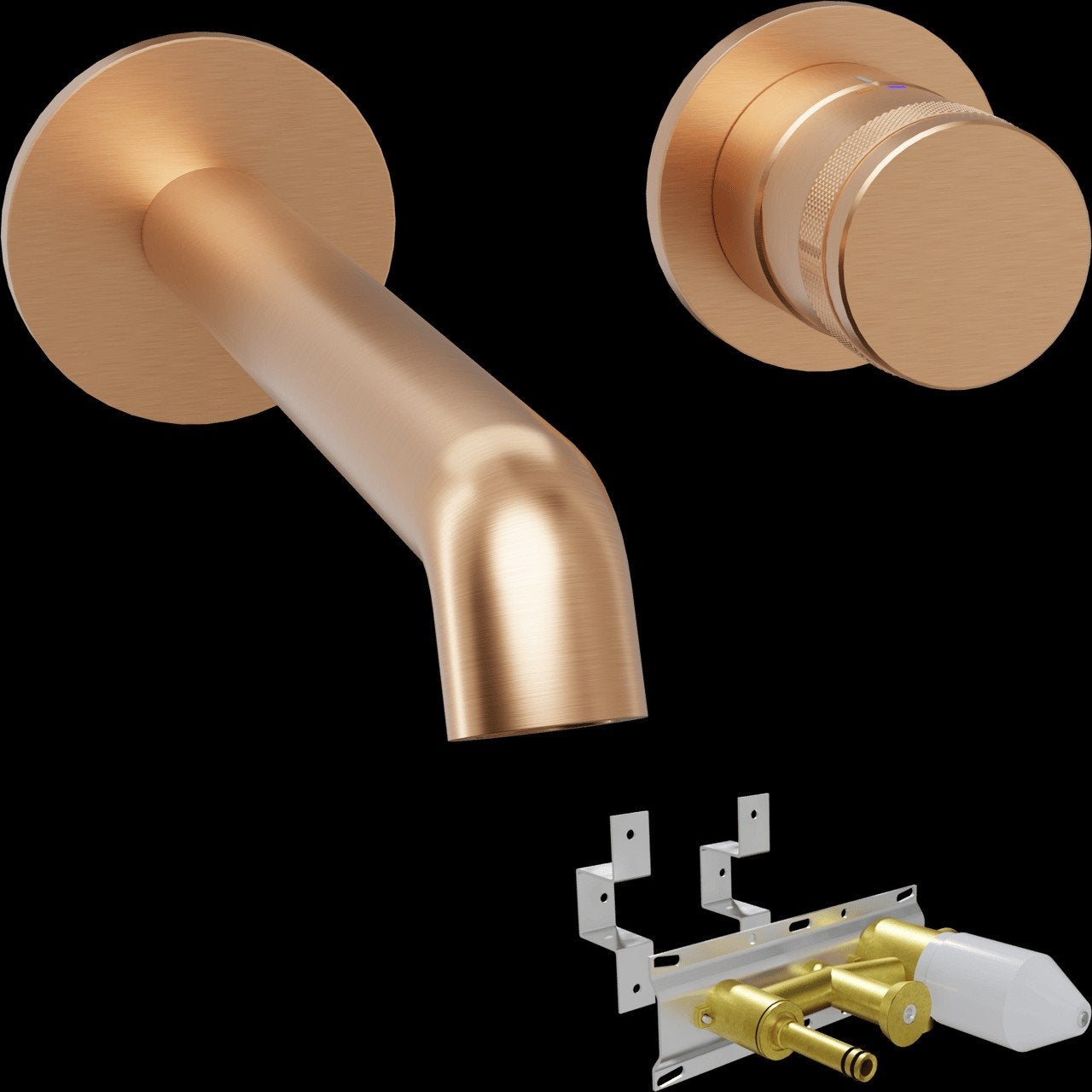 Nieuwe bronzen inbouw wastafelkraan 2 stuks, Minder dan 50 cm, Overige typen, Nieuw, Ophalen of Verzenden