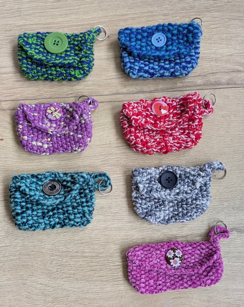 Tasje mini voor accessoires bv oortjes. Met sleutelring, Ophalen of Verzenden, Nieuw