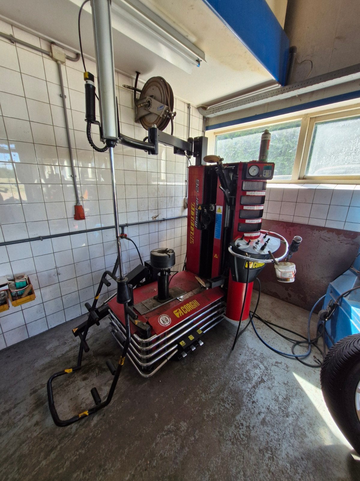 Corghi Artiglio Master 26 professioneel banden apparaat, Auto diversen, Gebruikt, ., Ophalen of Verzenden, Corghi