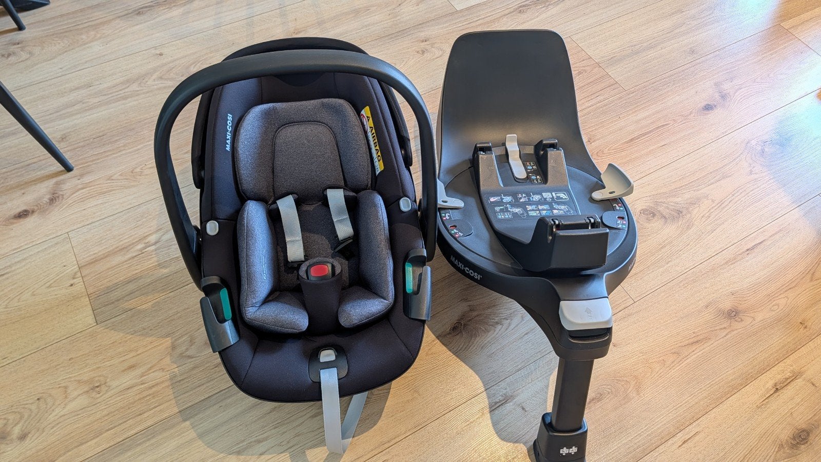 Maxi Cosi Pebble 360 +  Familyfix 360, Ophalen, Zo goed als nieuw, Maxi-Cosi, Isofix