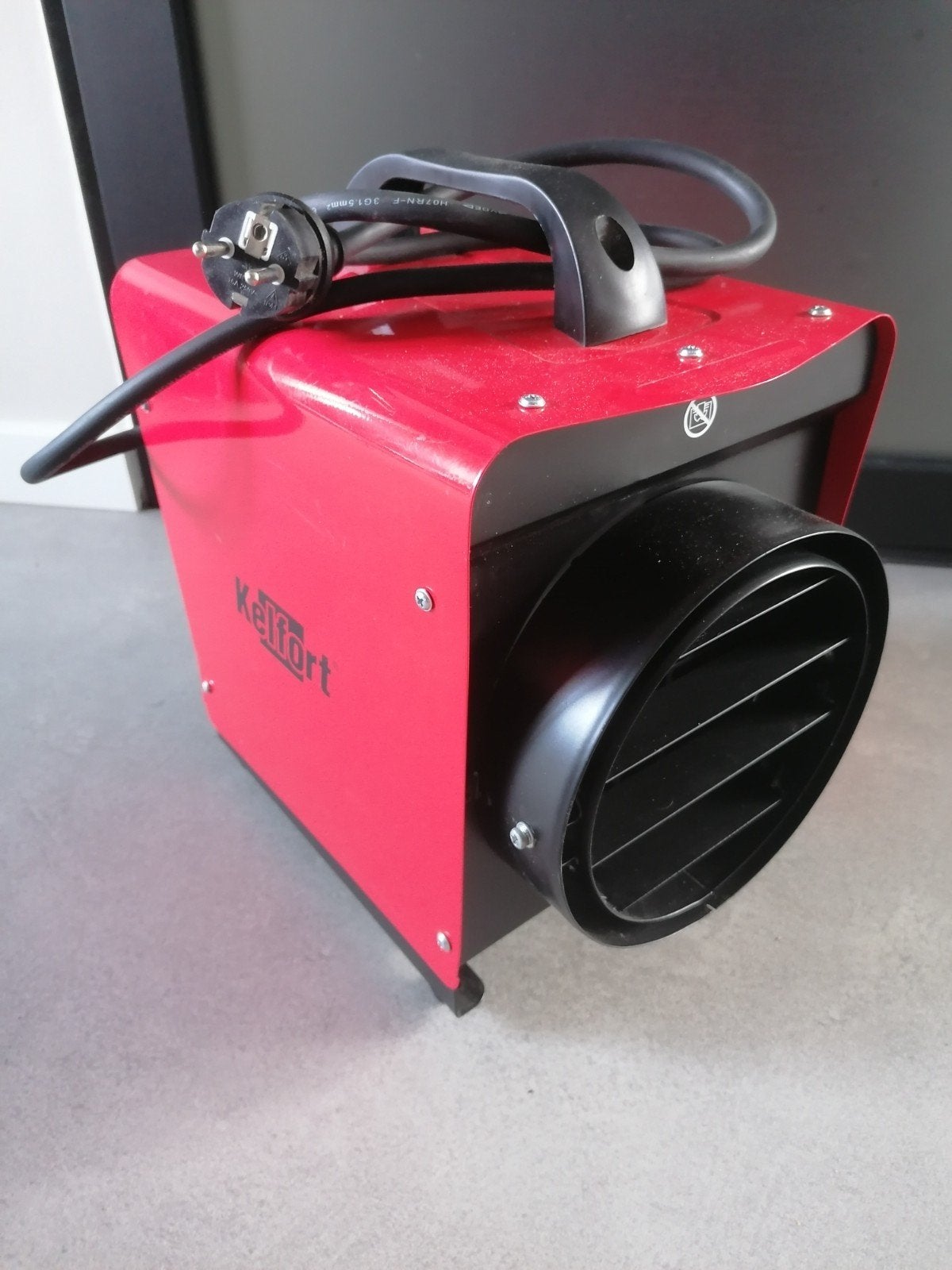 Kelfort Kel SQ 3000 Kachel 3kW met Thermostaat werkplaats, 30 tot 80 cm, Kachel, Minder dan 60 cm, Ophalen of Verzenden