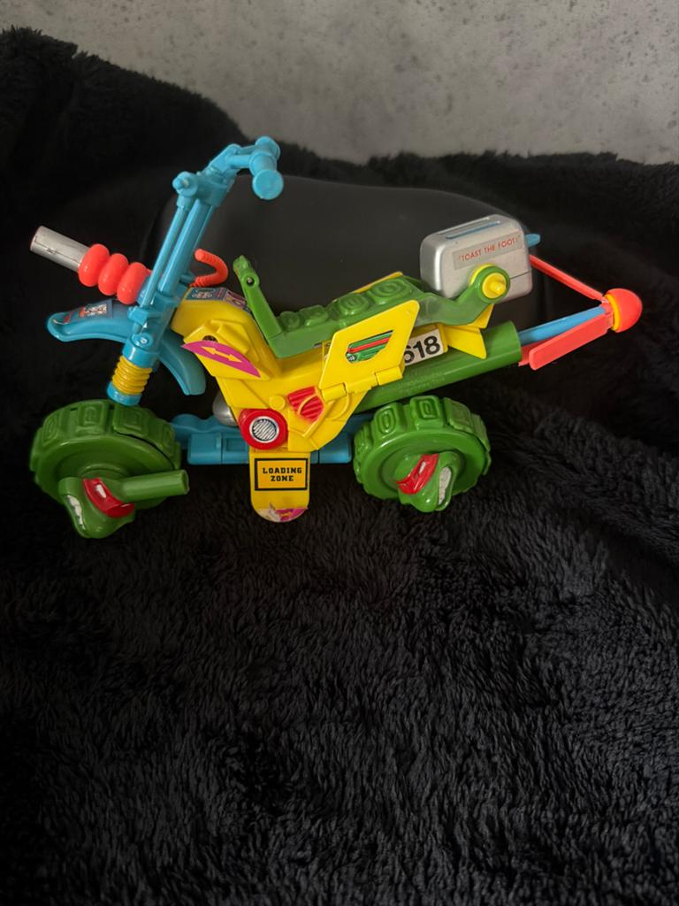 Vintage Teenage Mutant Ninja Turtles Speeder, Kinderen en Baby's, Speelgoed | Actiefiguren, Ophalen of Verzenden, Zo goed als nieuw