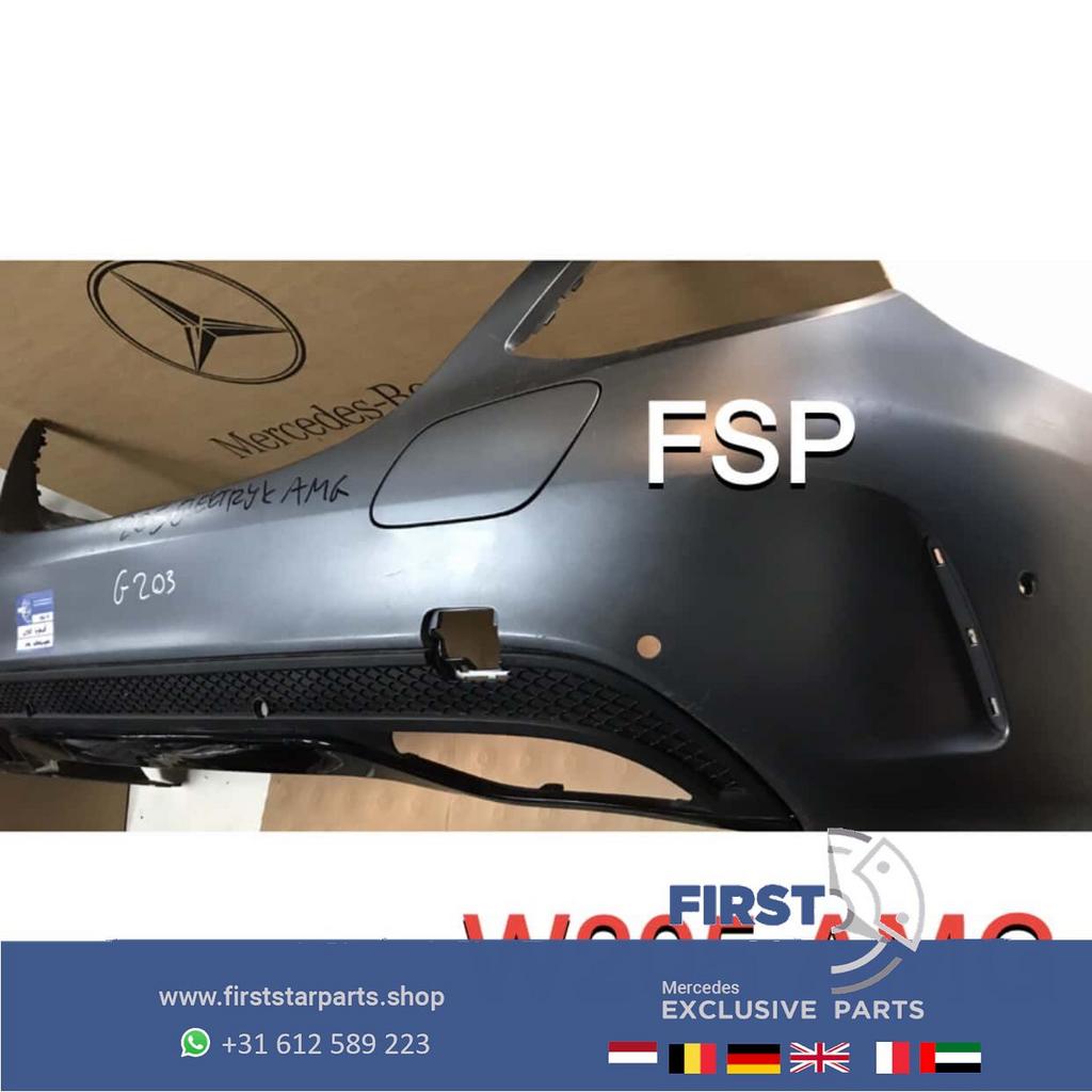 W205 S205 HYBRID AMG ACHTERBUMPER + DIFFUSER Mercedes C Klas, Auto-onderdelen, Carrosserie en Plaatwerk, Gebruikt, -, Ophalen of Verzenden