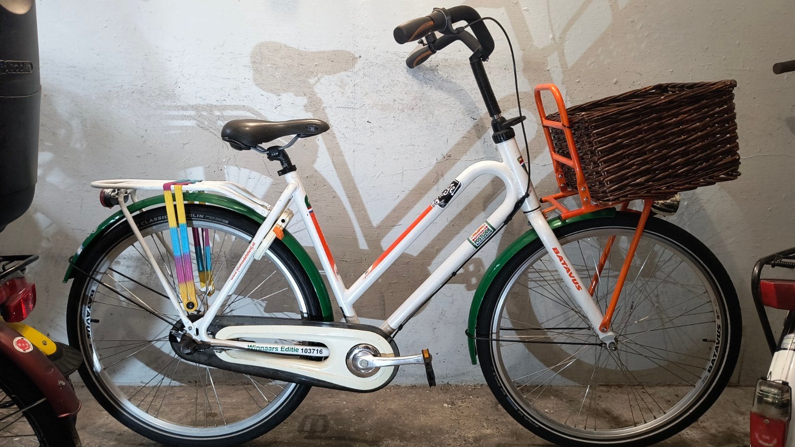 Damesfiets meidenfiets herenfiets transportfiets 28inch zgan, Ophalen, Terugtraprem, Versnellingen, Batavus