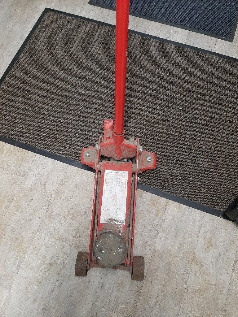 Zware Hydraulische Garagekrik 3 Ton met Quick Lift, Auto diversen, Ophalen, Gebruikt, Hydraulisch, Garagekrik