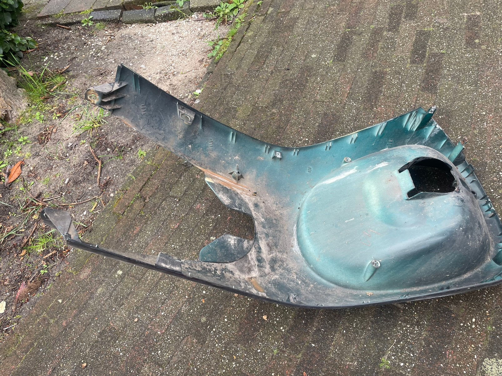 piaggio skipper 125cc onderkuip, Ophalen