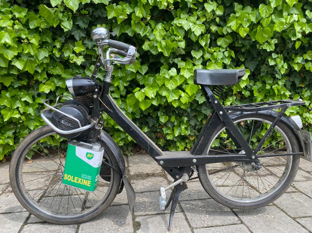 Klassieke Solex VeloSoleX 3800, 1971, met kenteken, Ophalen, Gebruikt, Maximaal 45 km/u