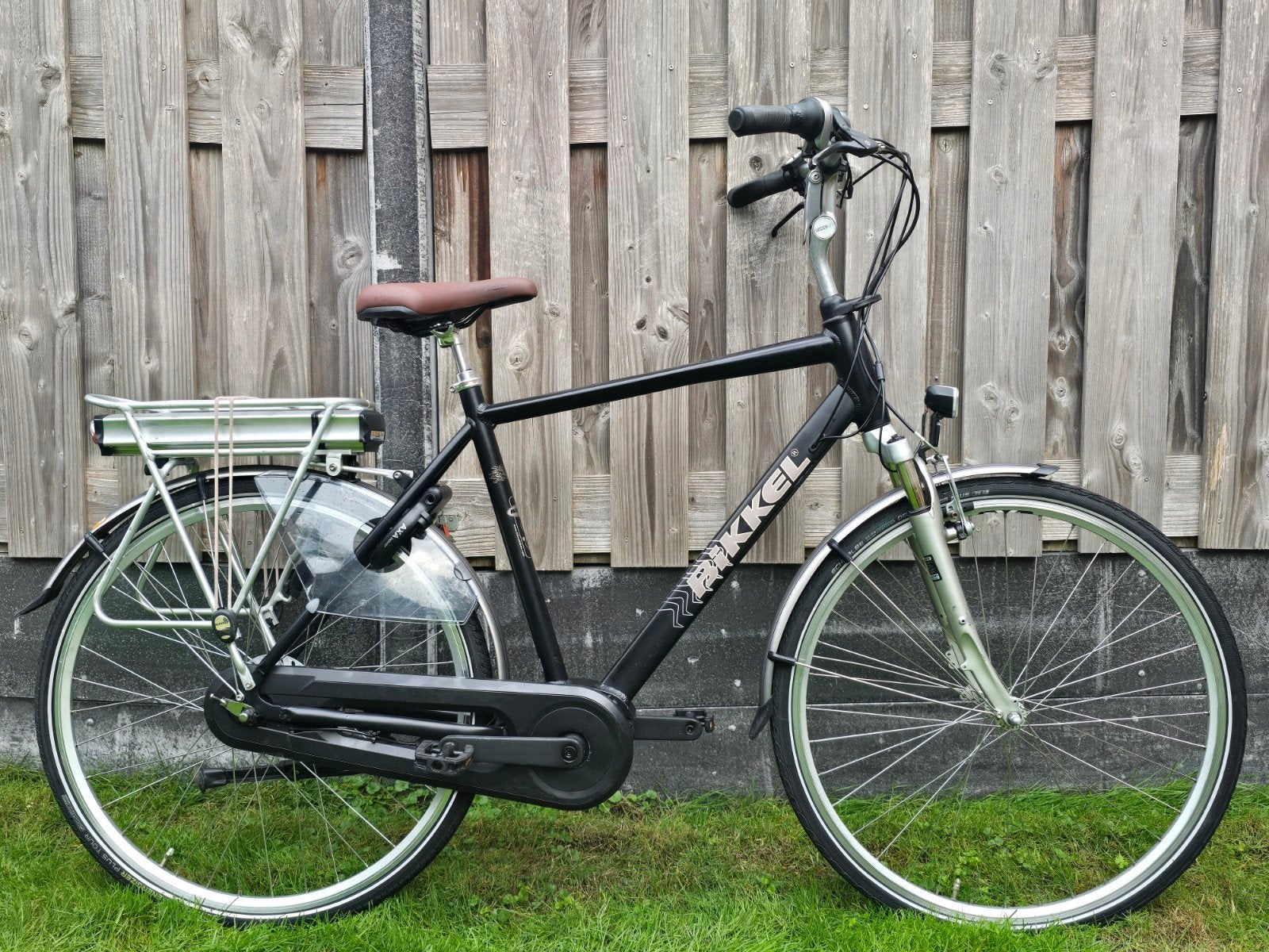 Bikkel Ibee 57cm Heren Middenmotor E-Bike Elektrischefiets, Versnellingen, Zo goed als nieuw, 57 tot 61 cm, Ophalen