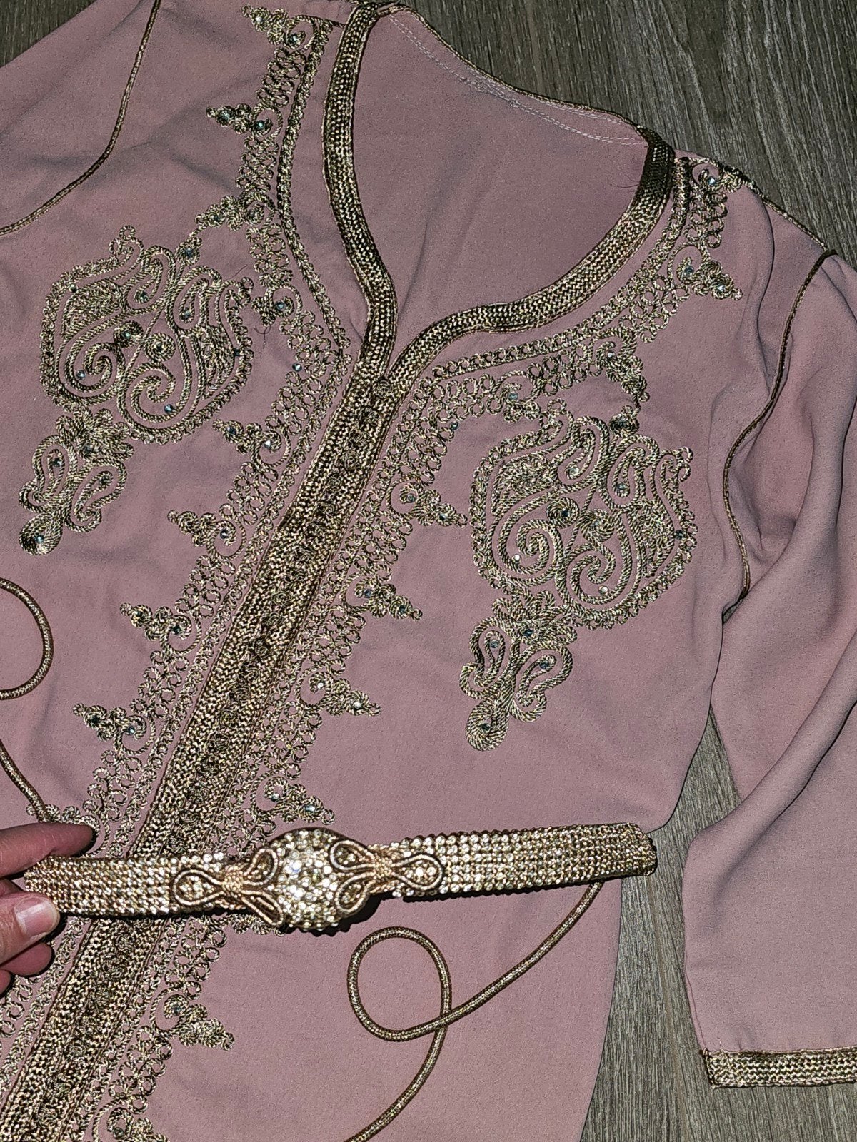 Caftan jurk voor 8 jaar, Ophalen, Overige typen, Zo goed als nieuw, Roze