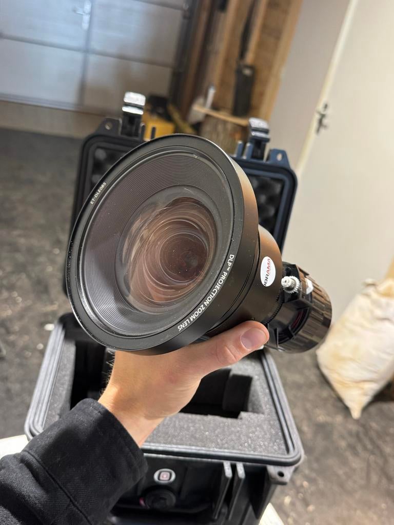 Panasonic ET-DLE085 DLP Projectie Zoomlens in Peli Case, Audio, Tv en Foto, Beamer-accessoires, Ophalen, Panasonic, Zo goed als nieuw