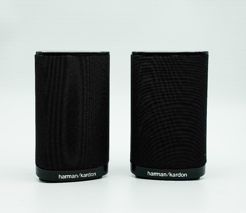 2 Harman Kardon SAT-TS2BQ speakers, Audio, Tv en Foto, Luidsprekers, Ophalen of Verzenden, Gebruikt, Harman Kardon