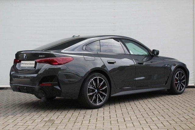BMW 4 Serie Gran Coupé 420i M Sport Automaat / Schuif-kante, Auto's, Automaat, Met garantie (alle), Bedrijf, Zilver of Grijs