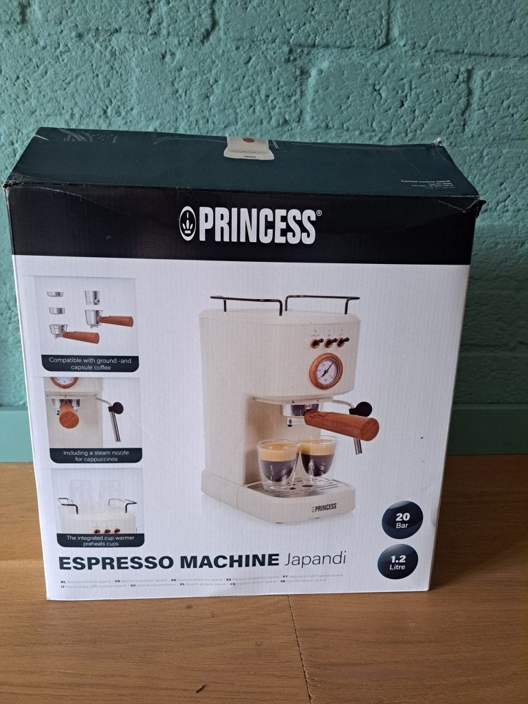 Princess japandi espresso, 1 kopje, Ophalen of Verzenden, Nieuw, Espresso apparaat