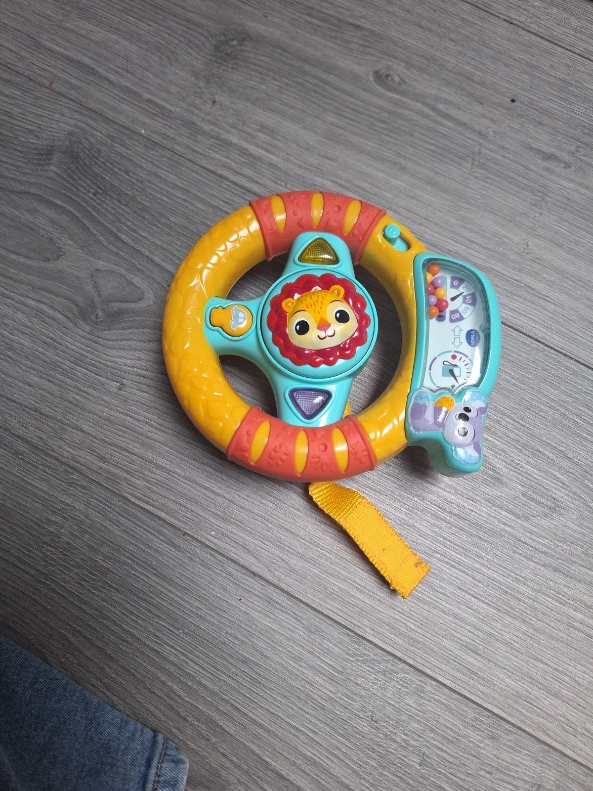VTech Baby Stuurwiel met geluid en licht, Ophalen, Gebruikt, Auto, Met licht