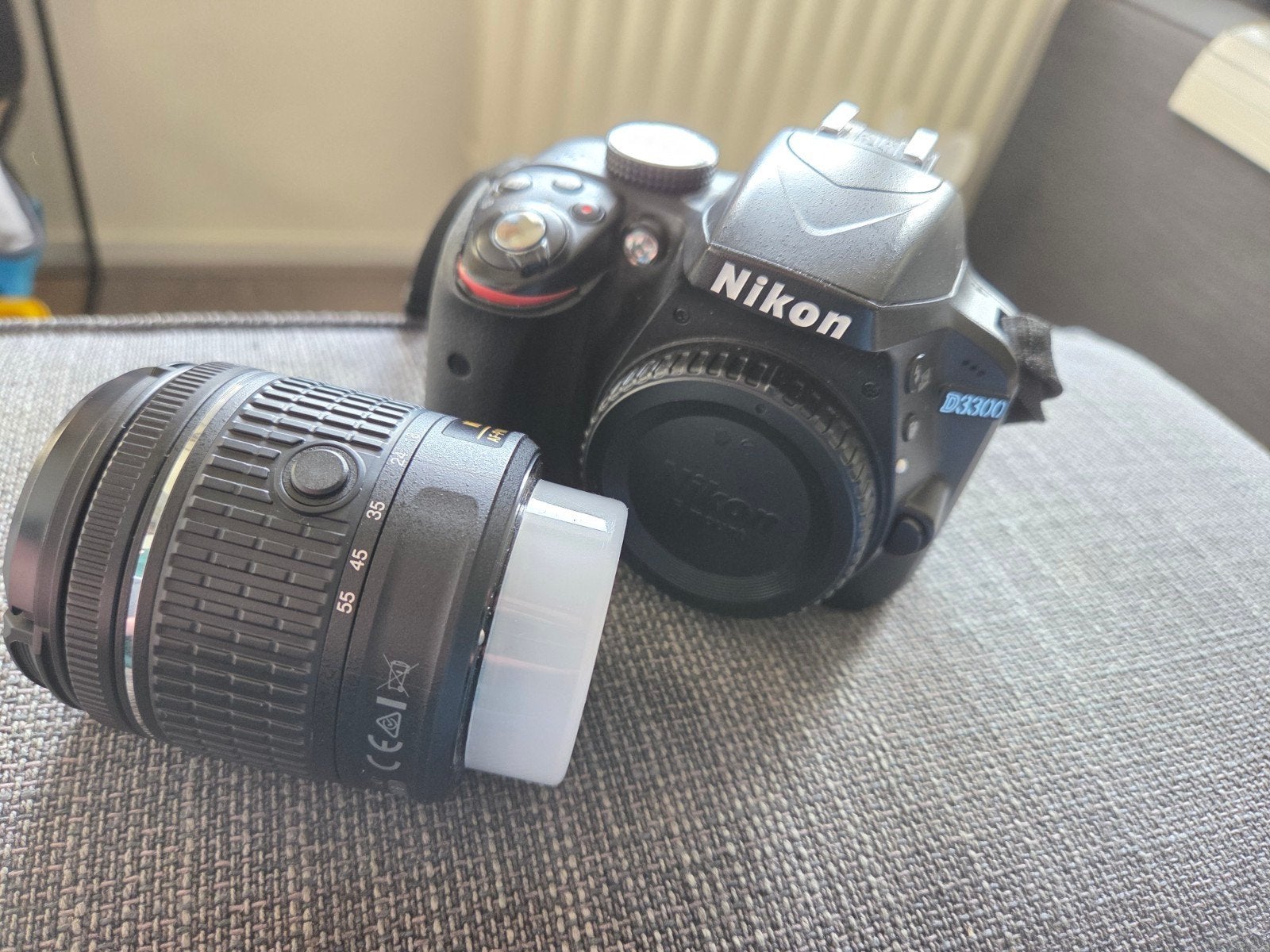 Nikon D3300 met 18-55 lens, Ophalen, Nikon