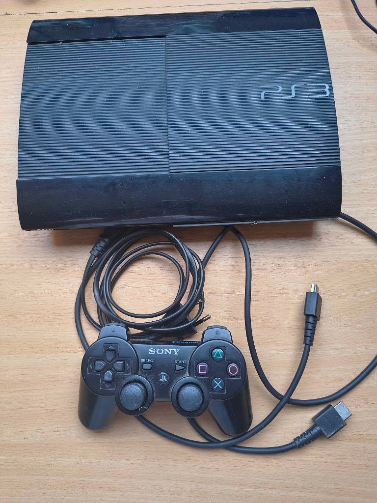 Playstation 3 console, Ophalen of Verzenden, Gebruikt, Met 1 controller, Super Slim