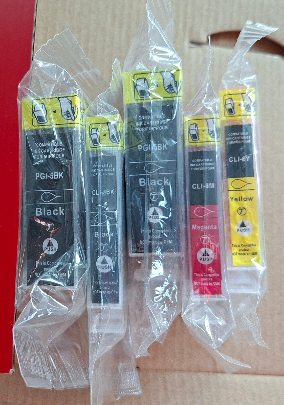 Inktcartridges (niet compleet), Ophalen, Nieuw, Cartridge, Compatibel (voor Canon)