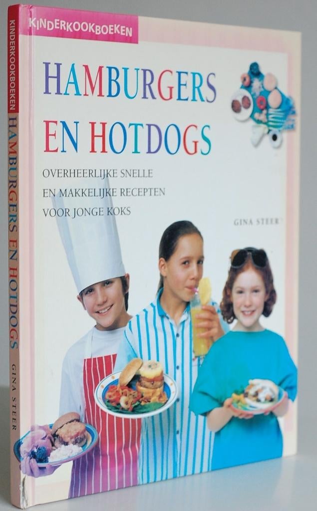 Hamburgers en Hotdogs - Kinderkookboek (2003), Verzenden, Zo goed als nieuw