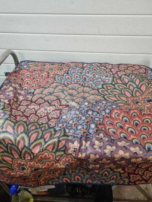 tafelkleed vintage vierkant bloemen decor, Ophalen of Verzenden, 'T Olde Gre-j, Info@toldegrej.nl, Endepoelstraat 20f Didam