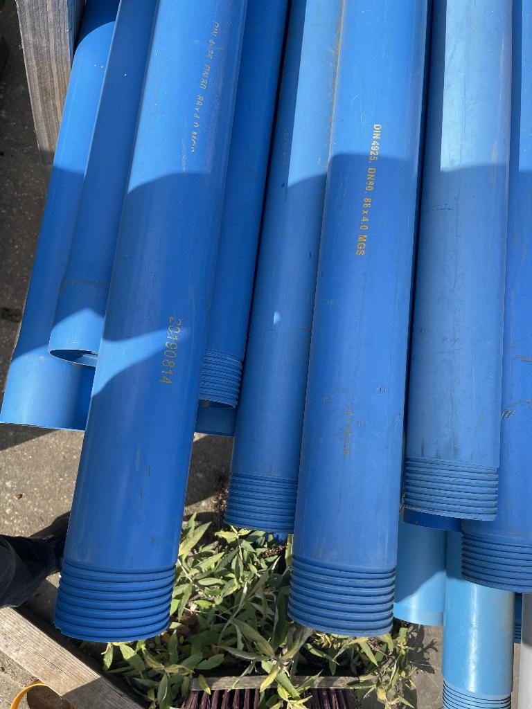 PVC-buizen voor waterputten. Diverse diameters, Diversen, Overige Diversen, Zo goed als nieuw, Ophalen