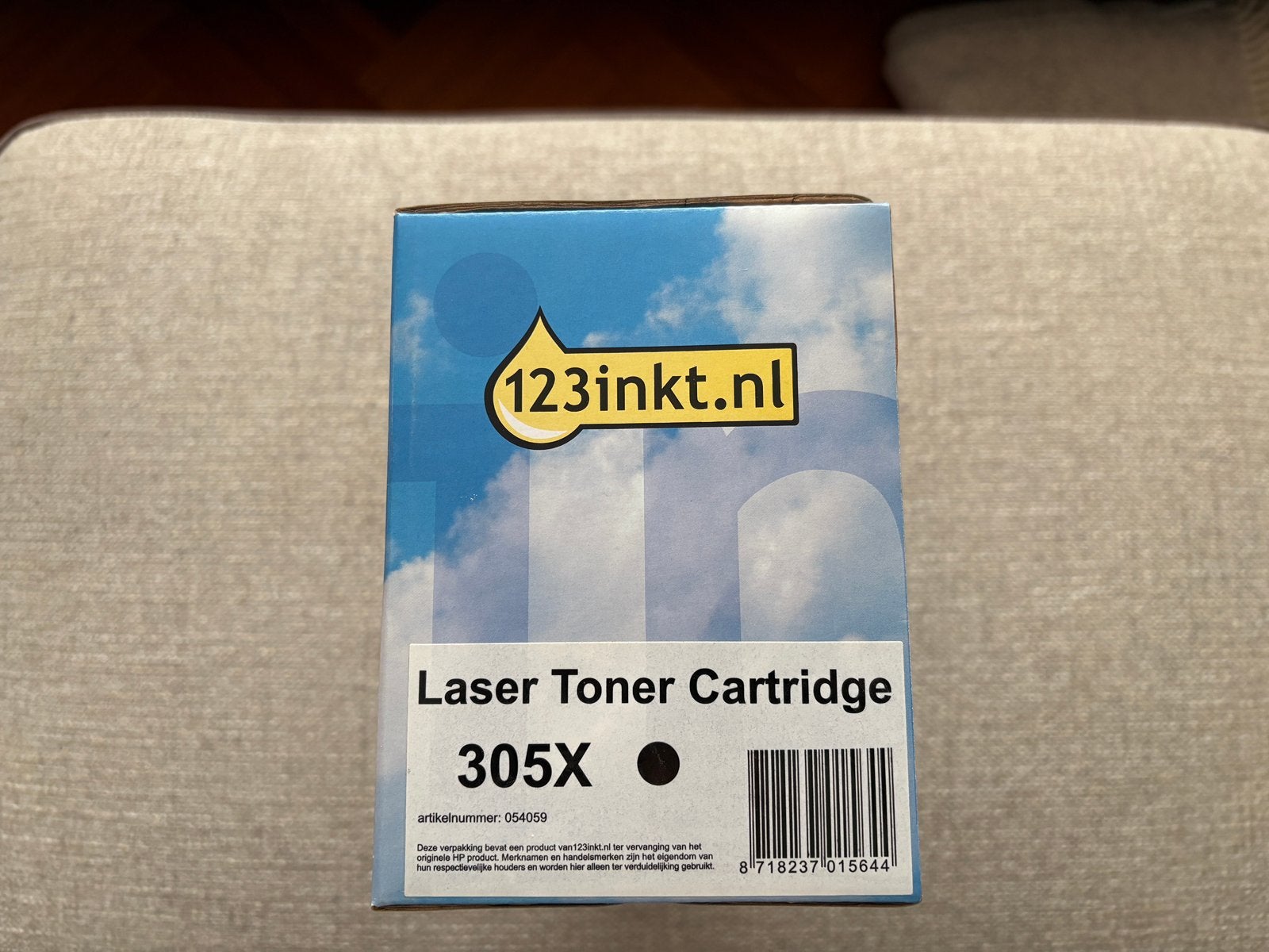 Tonercassette zwart 123inkt huismerk (HP 305X - CE410X), Ophalen, Nieuw, Toner