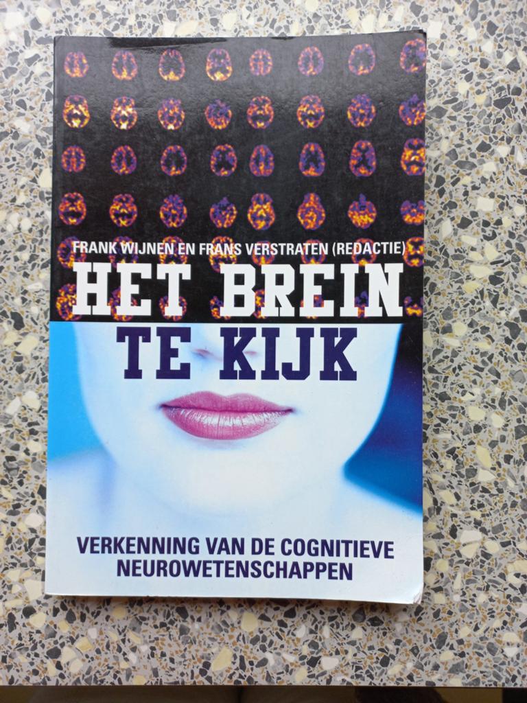Het Brein Te Kijk: Cognitieve Neurowetenschappen, Ophalen of Verzenden, Gelezen, Frank Wijnen en Frans Verstraten (redactie), Natuurwetenschap