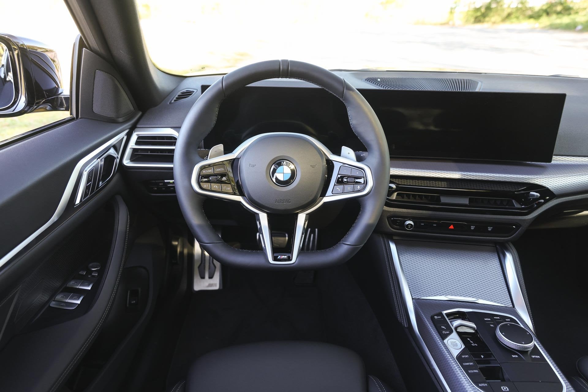 BMW 4 Serie Gran Coupé 420i M Sport Automaat / Schuif-kante, Automaat, Met garantie (alle), Zwart, Bedrijf