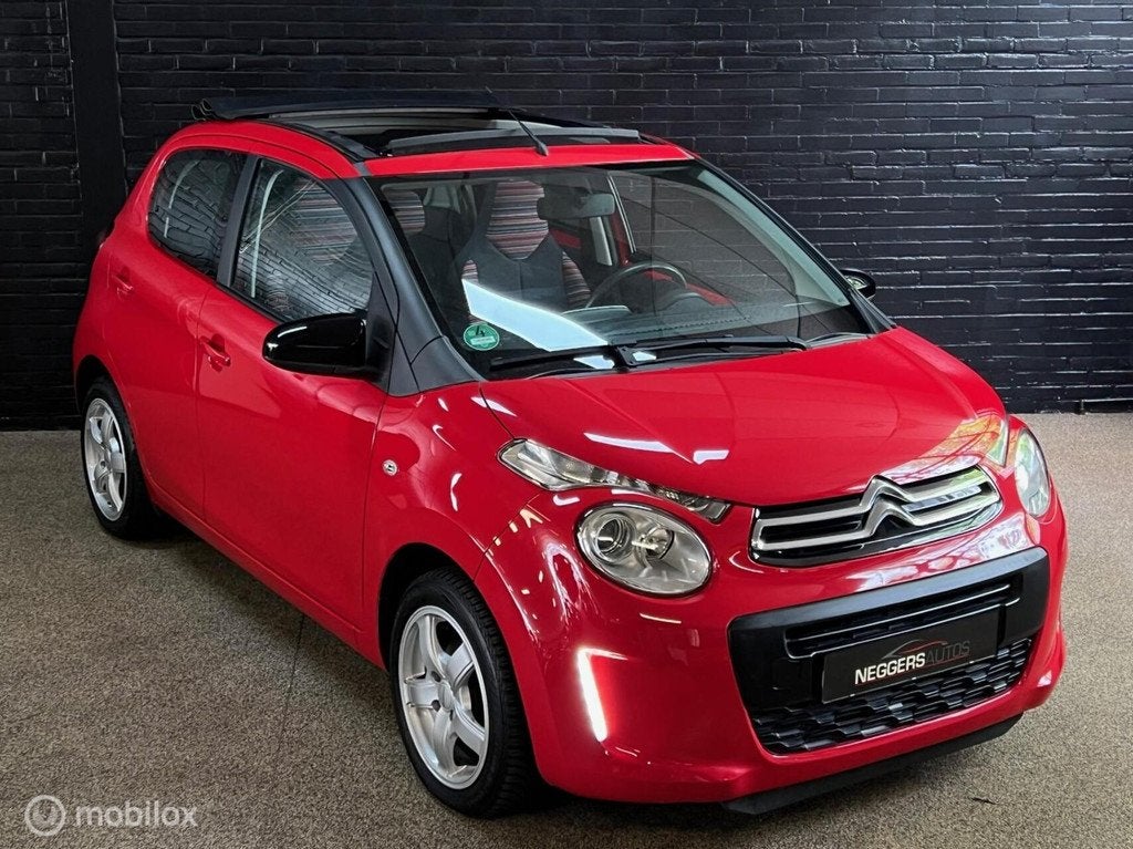 Citroen C1 1.0 e-VTi Airscape Feel | Cabrio | LMV |, Voorwielaandrijving, Gebruikt, Cabriolet, 4 stoelen