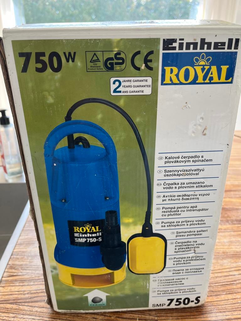 2x dompelpomp, Ophalen, Zo goed als nieuw, Dompelpomp