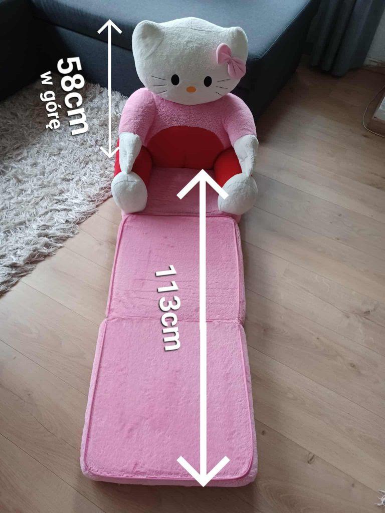 Pluche hello kitty stoel/ matras, Ophalen, Gebruikt, Minder dan 140 cm, Matras