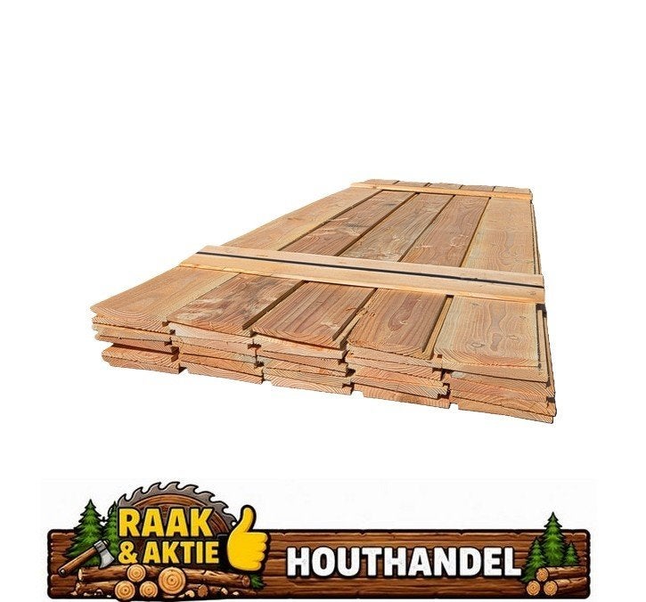 30 planken Douglas Zweeds rabat 3.00 meter lang -  nr: TP161