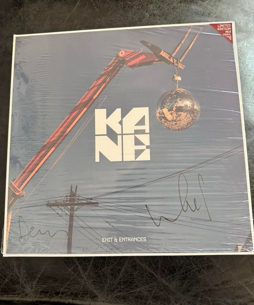 Kane - Exit & Entrances Rood vinyl gesigneerd, Ophalen of Verzenden, Nieuw in verpakking