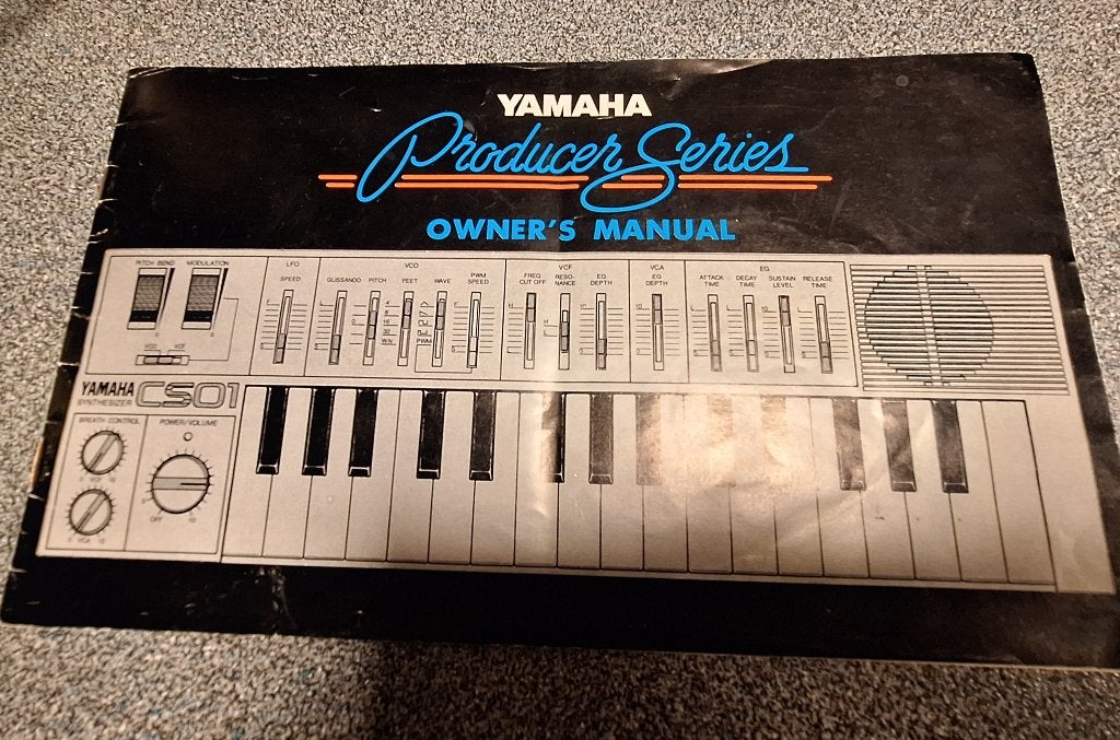 Yamaha synthesizer CSO1, Muziek en Instrumenten, Synthesizers, Ophalen, 61 toetsen, Yamaha