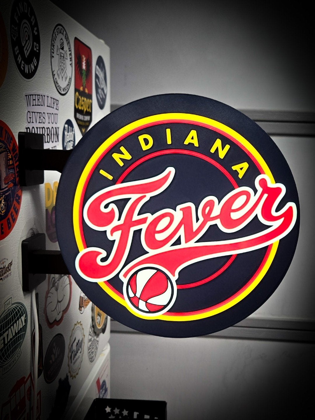Unieke Indiana Fever LED Lightbox - USB, Ophalen of Verzenden