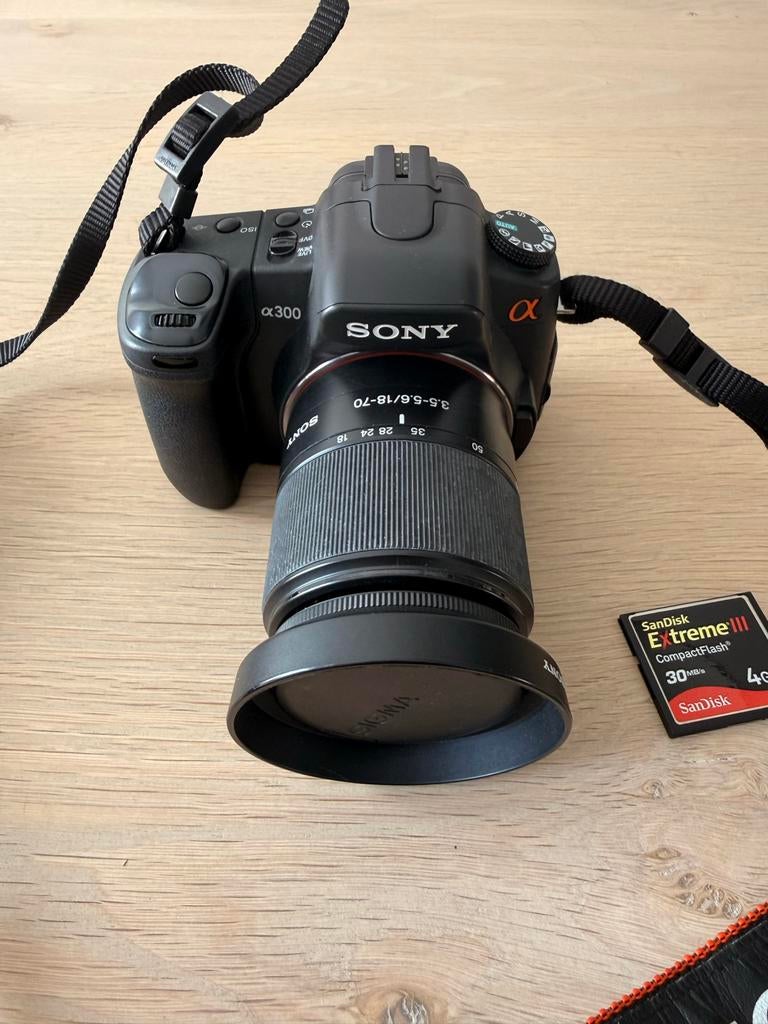 ≥ Sony A300 Fotocamera Te Koop | Marktplaats