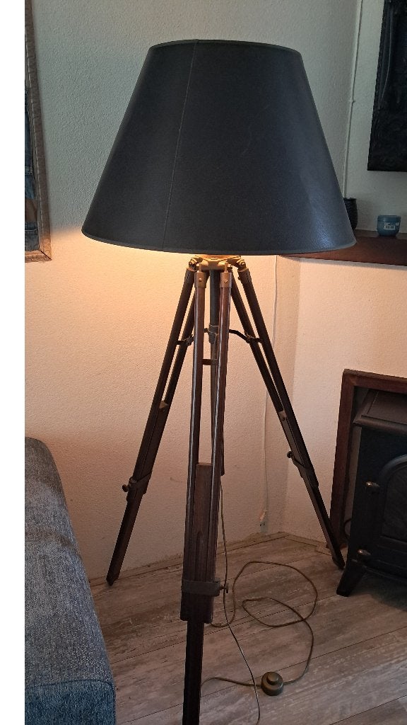 aparte vloer lamp, Ophalen, Zo goed als nieuw, Metaal, 150 tot 200 cm