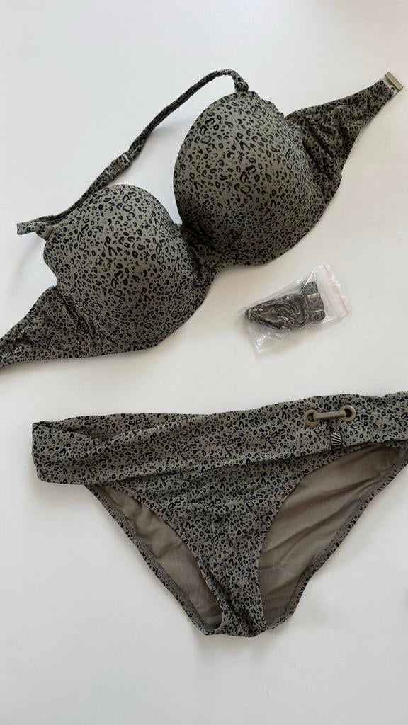 Bikini met panterprintje Beachlife, Ophalen of Verzenden, Gedragen, Overige kleuren, Bikini