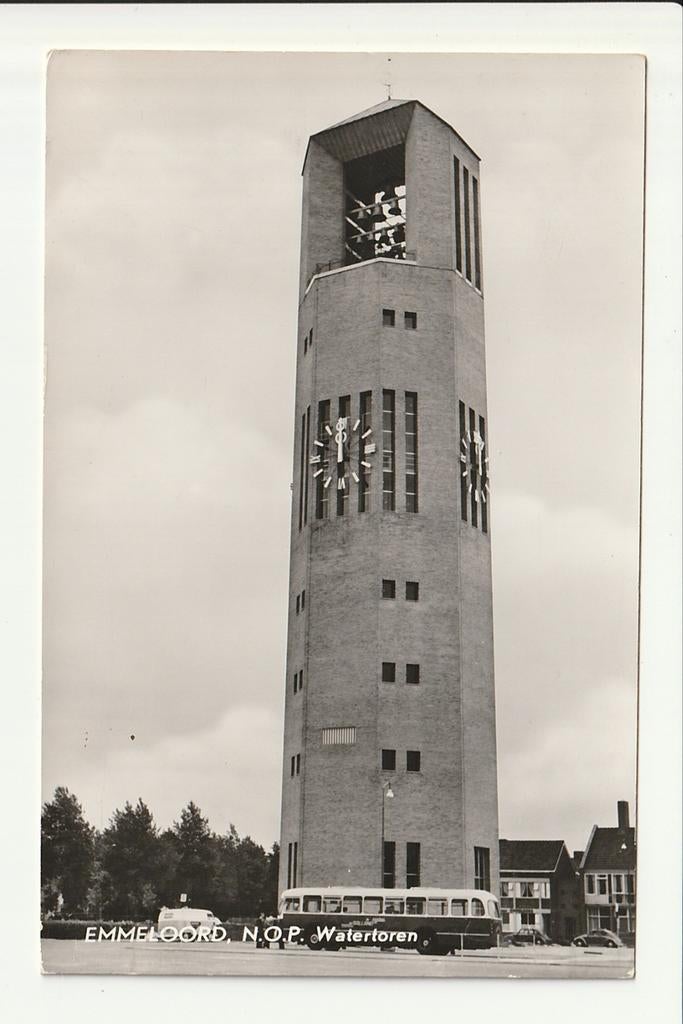 EMMELOORD N.O.P. WATER- UITKIJKTOREN SALLAND LEYLAND WERKSP., Ophalen of Verzenden, 1940 tot 1960, Ongelopen, Flevoland