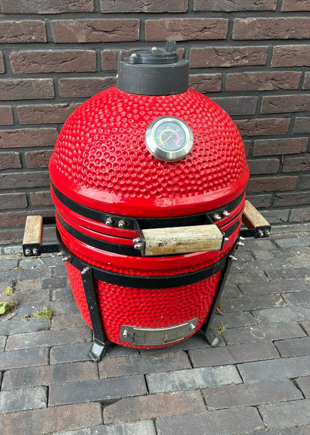 Patton Premium Kamado 15" Table Chef - Red Devil, Ophalen, Gebruikt