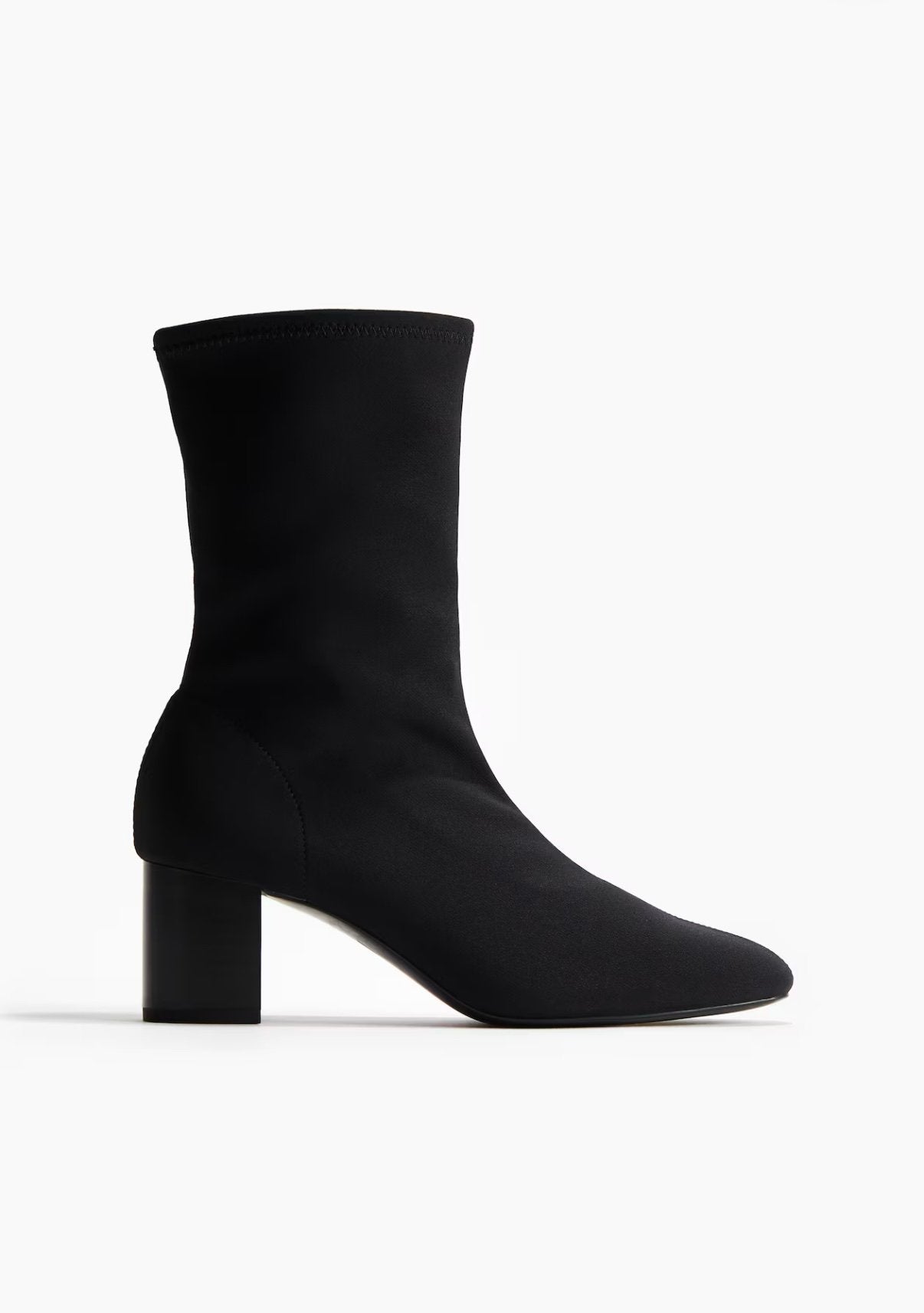 Zwarte enkellaarzen met hak, maat 39, H&M, Zwart, Lage of Enkellaarzen, Nieuw, Ophalen of Verzenden