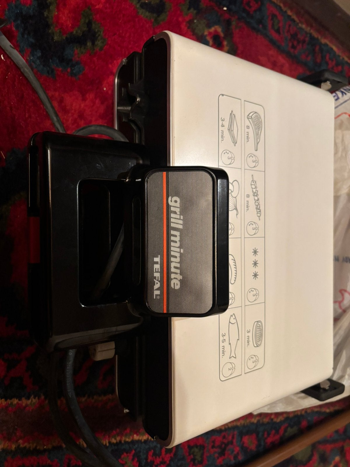 Tefal Grill Minute Tafelgrill - Compact en Snel, Ophalen, Gebruikt, Tafelgrill
