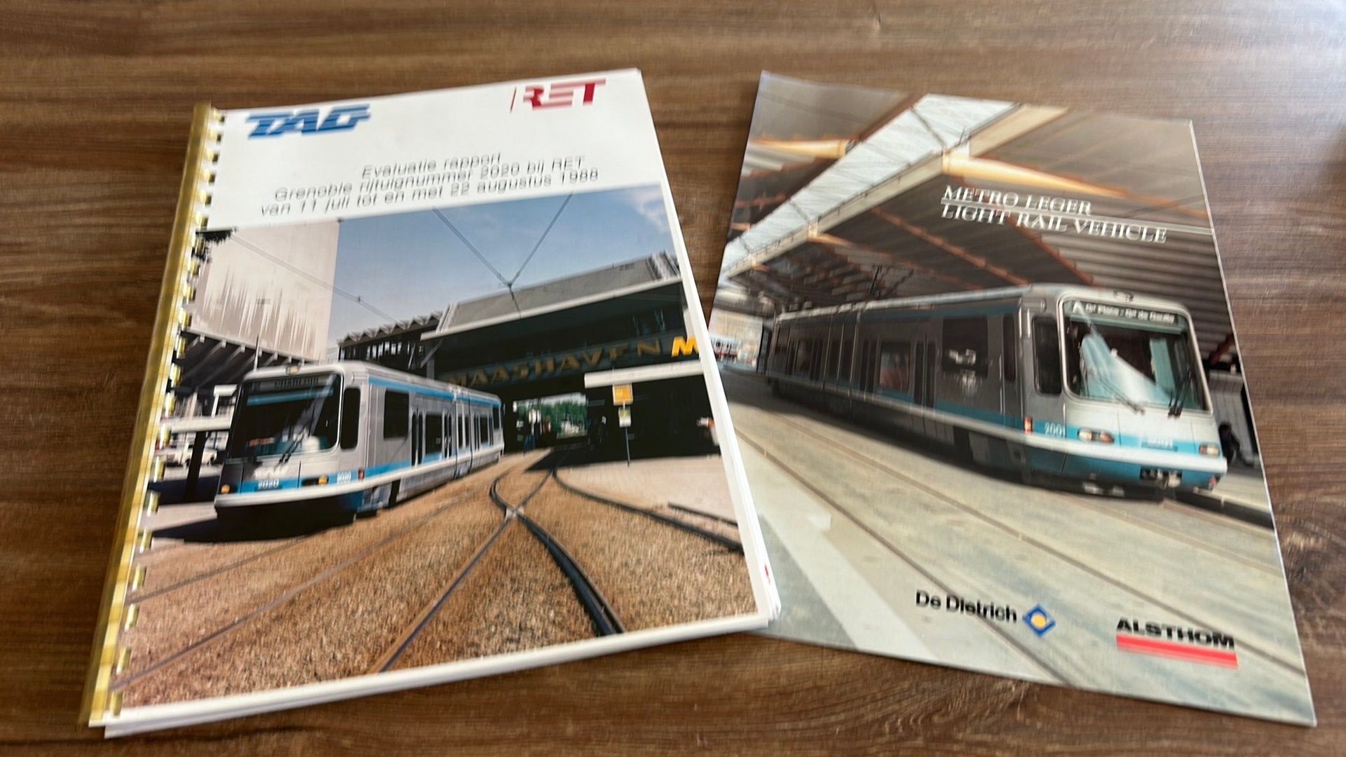 Evaluatierapport grenoble tram RET, Ophalen of Verzenden, Nieuw, Tram