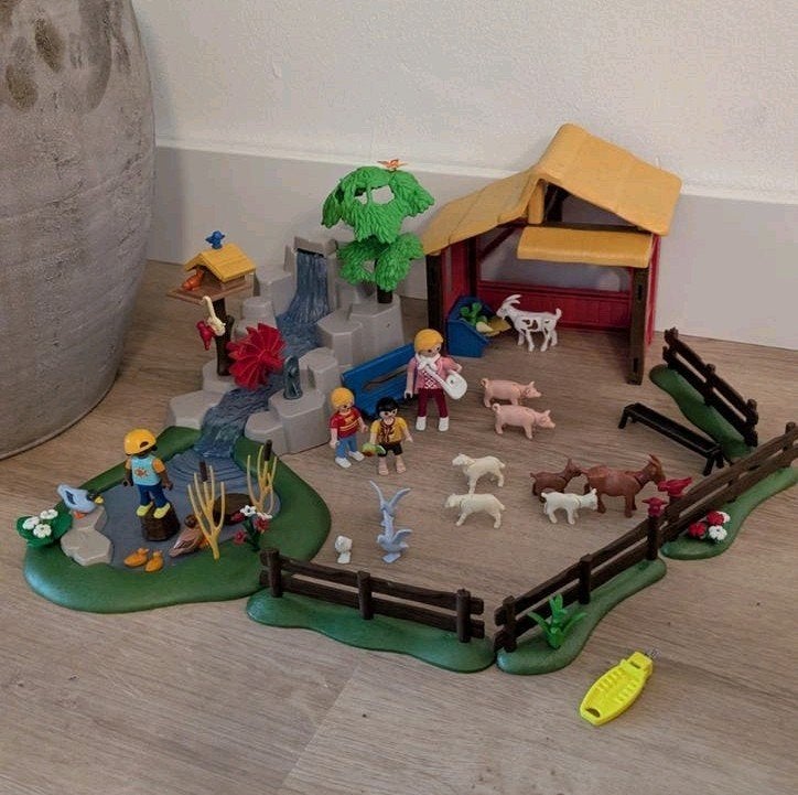 Playmobil 4851 boerderij met dieren, Ophalen of Verzenden, Gebruikt, Jongen of Meisje