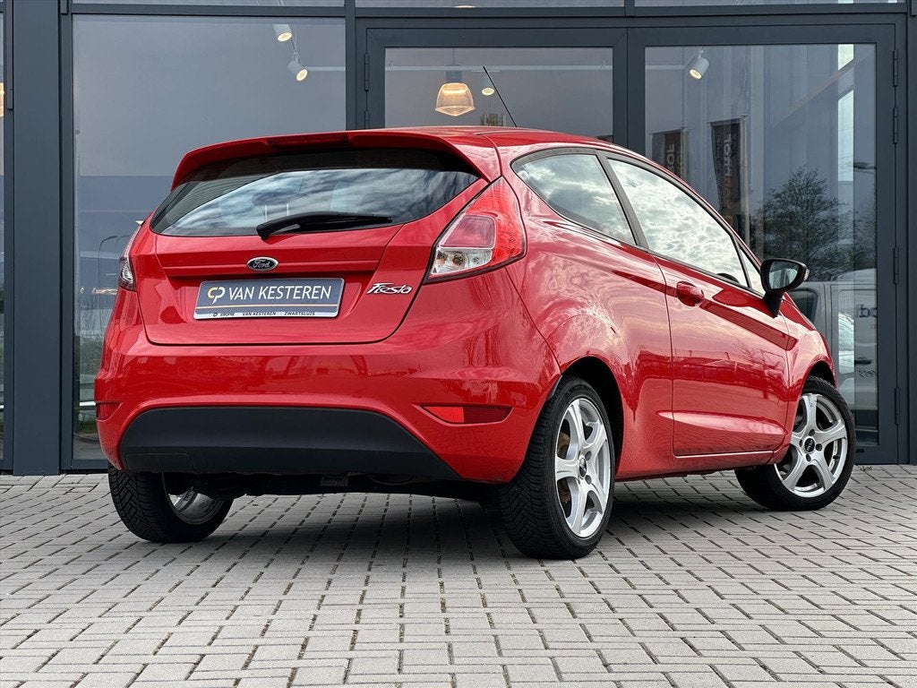 Ford Fiesta Style 1.2 4-cil. 3drs Airco | LMV 16, Euro 5, Stof, Gebruikt, 4 cilinders