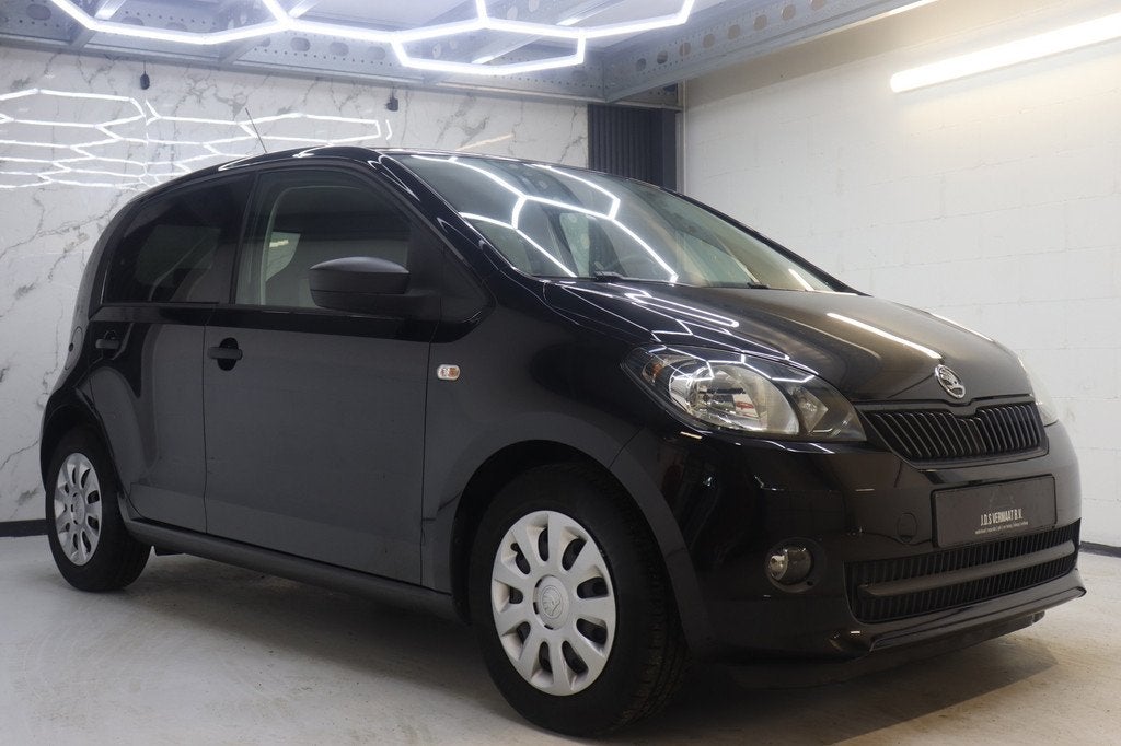 Skoda Citigo 1.0 Greentech Arctic, Auto's, Voorwielaandrijving, Euro 5, Stof, Gebruikt