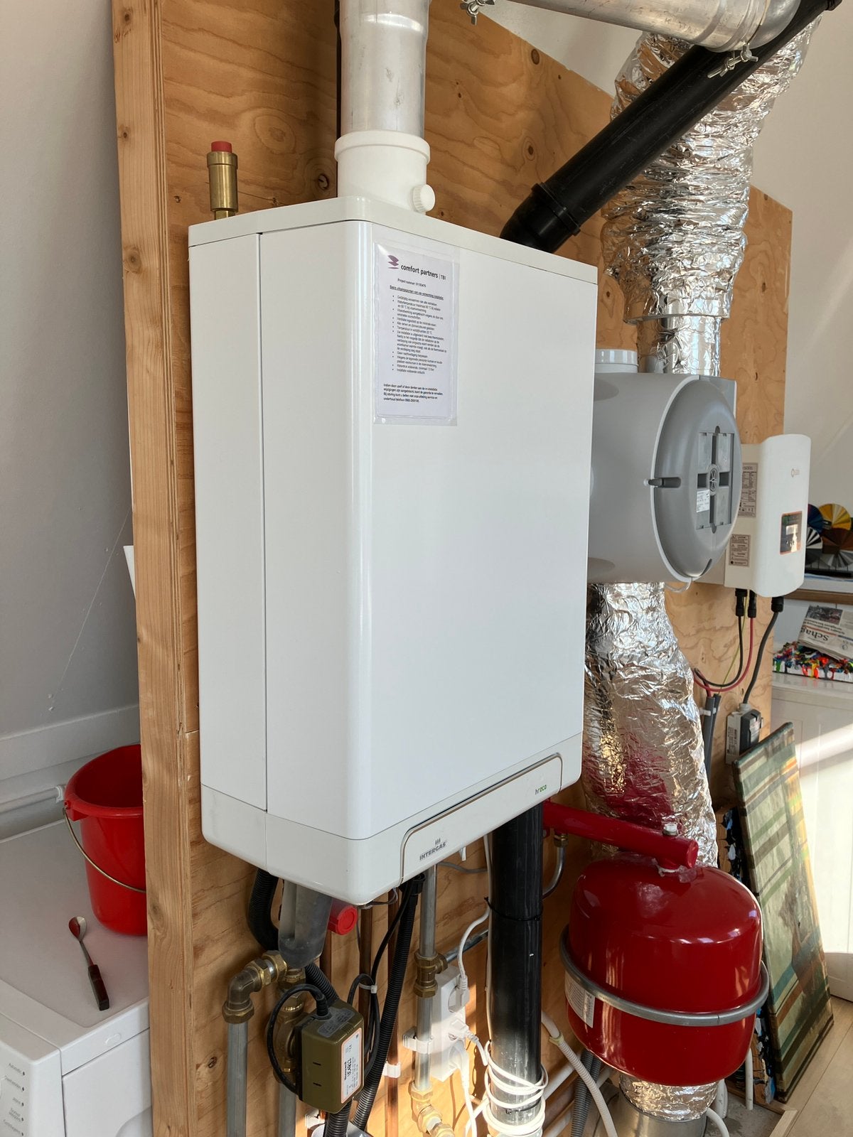 Intergas HReco30 combiketel, Ophalen, 30 tot 80 cm, Hoog rendement (Hr), Cv-ketel of Combi-ketel