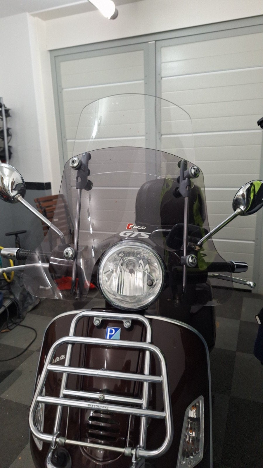 Faco Windscherm voor Vespa GTS (hoog/laag, verstelbaar), Ophalen of Verzenden, Overige typen, Vespa