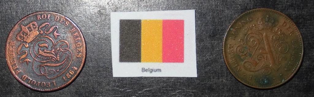 Munten Belgium, Verzenden, Overige landen